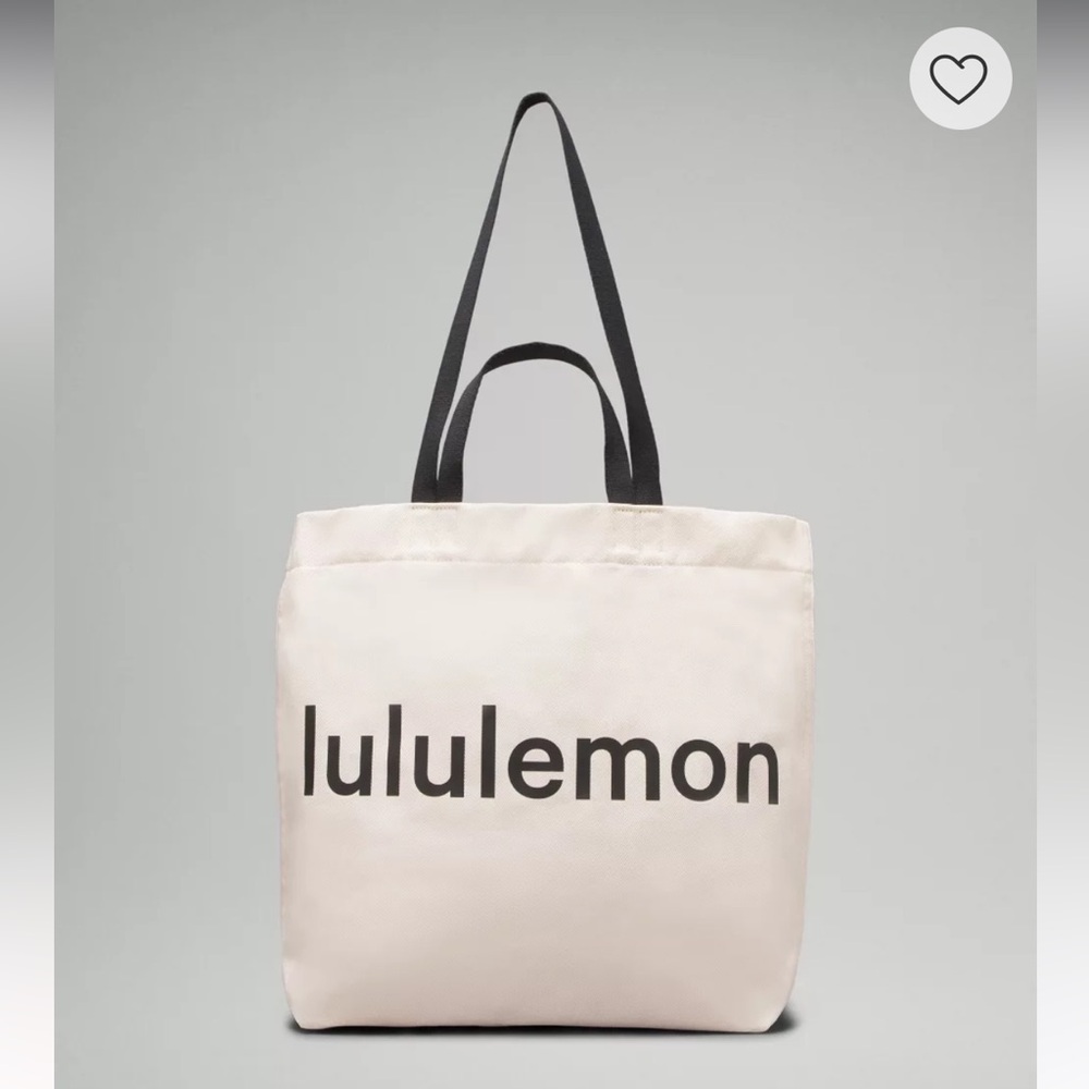 Lululemon White Cream Tote Bag - Picture 3 of 8